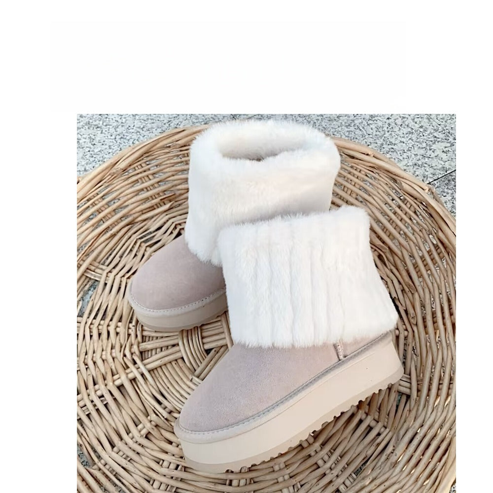 S-QFZ3496 Popular cotton shoes -U