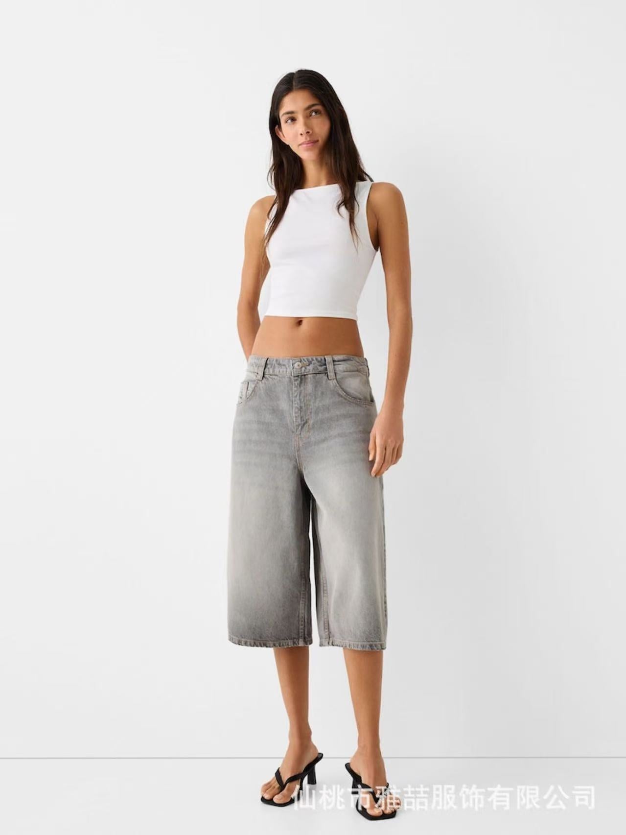 S-QFZ3376 Popular women's jeans -GYYF