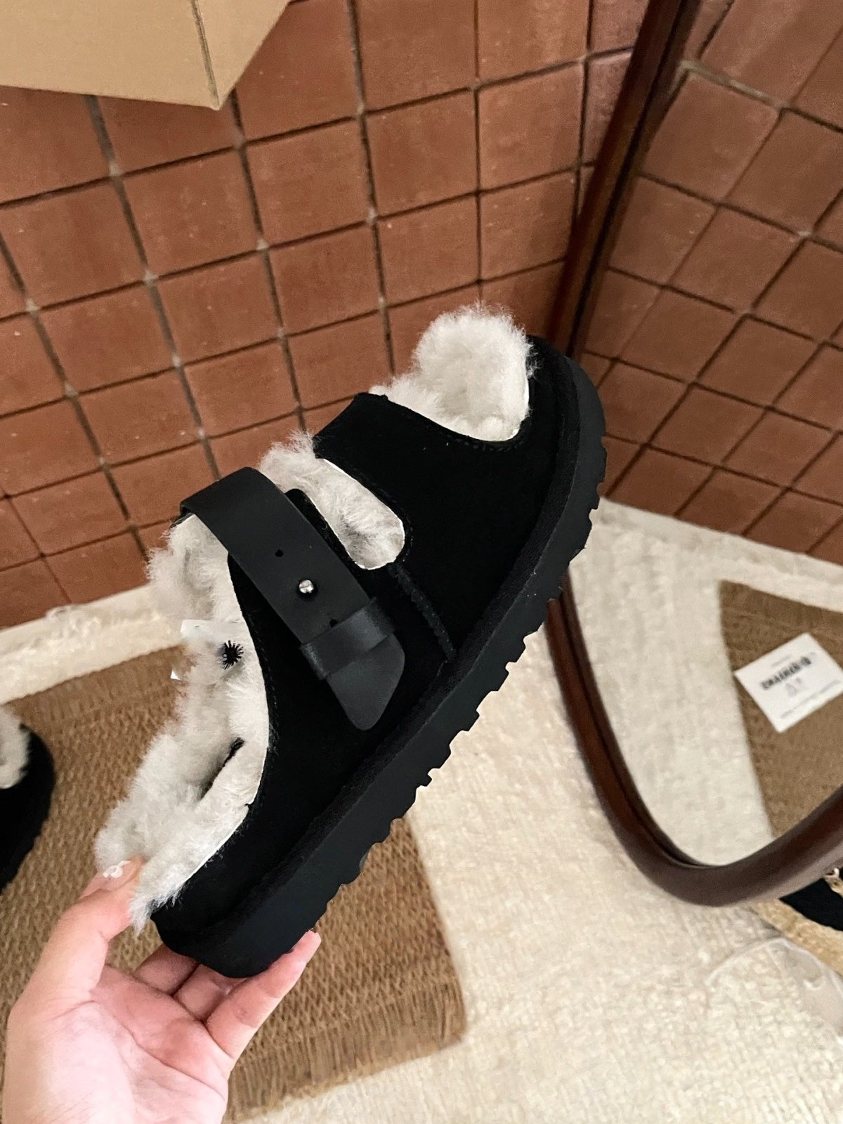 S-QFZ3530 Popular cotton slippers -U