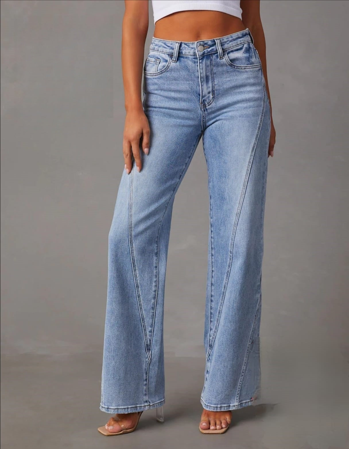 S-QFZ382 Ladies' hot jeans -GYYF