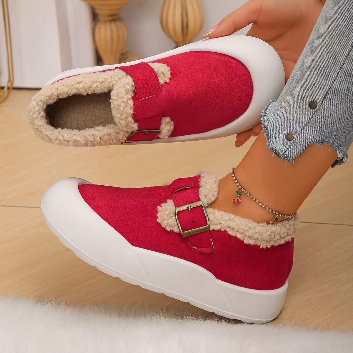 S-QFZ3560   Popular cotton shoes   -GYXZ