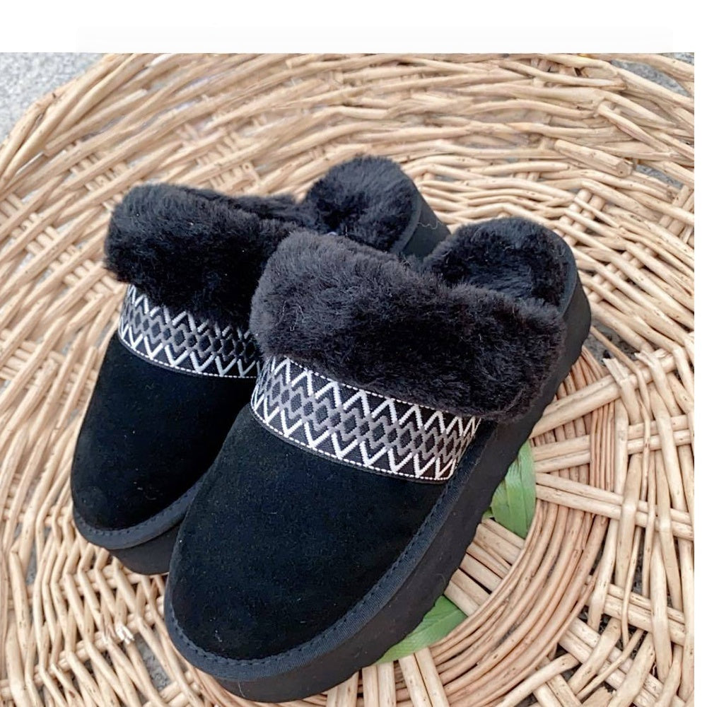S-QFZ3494   Popular cotton shoes   -U