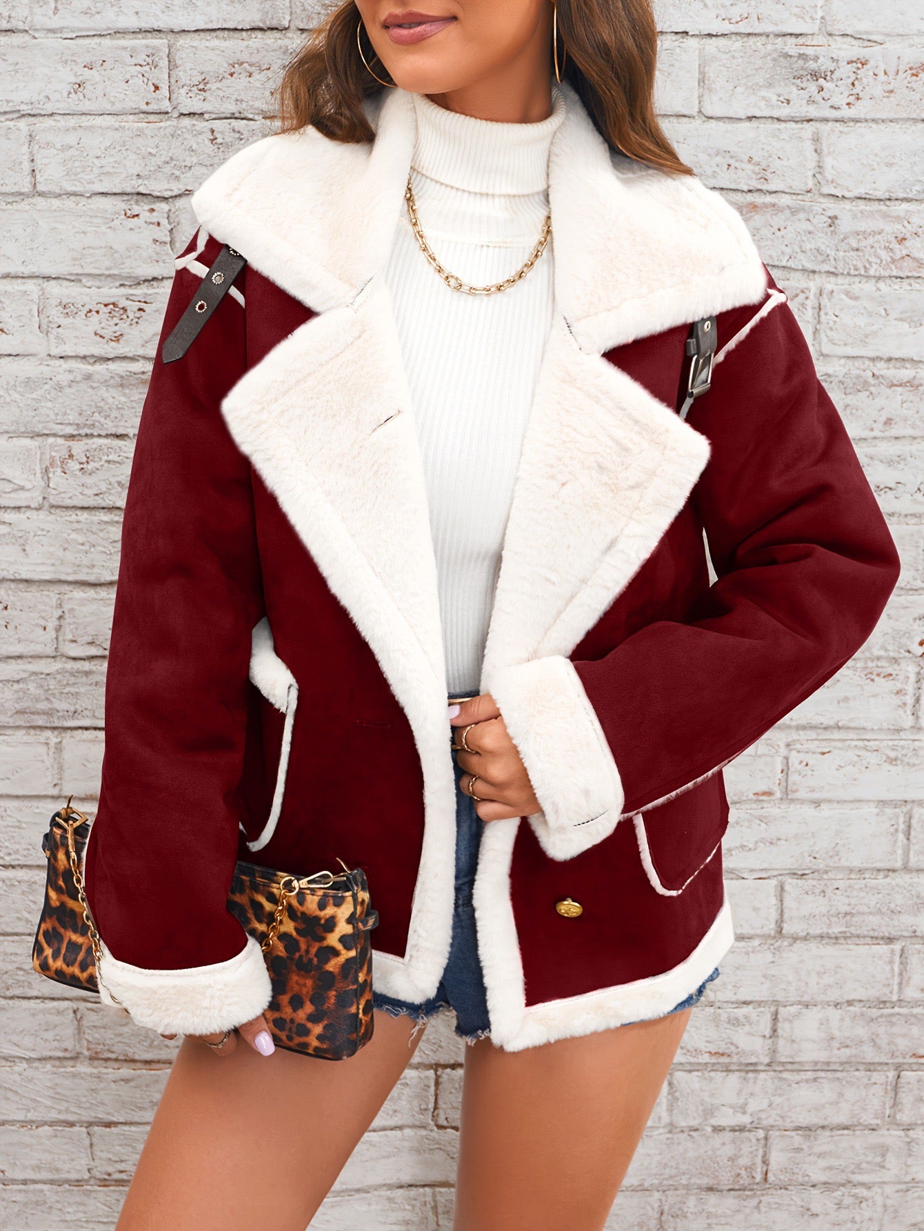 S-QFZ3456 Winter women's coat in color  -GYYF