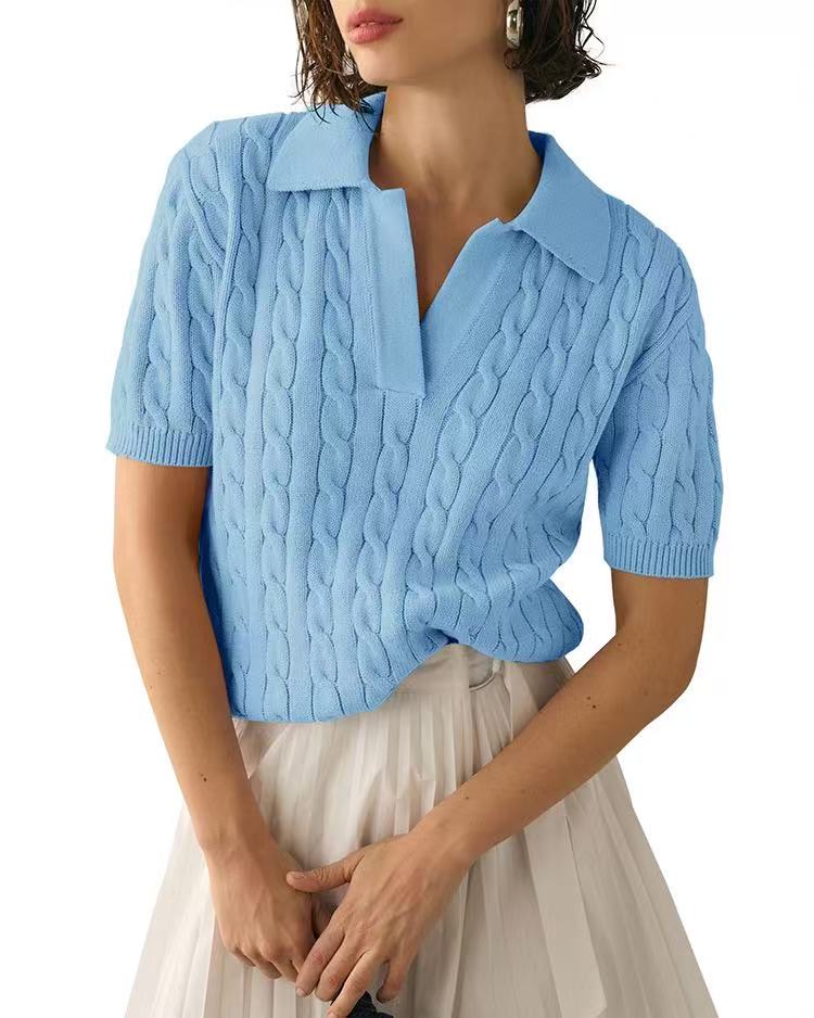 S-QFZ3142  Hot sale women's short sleeve  -GYYF