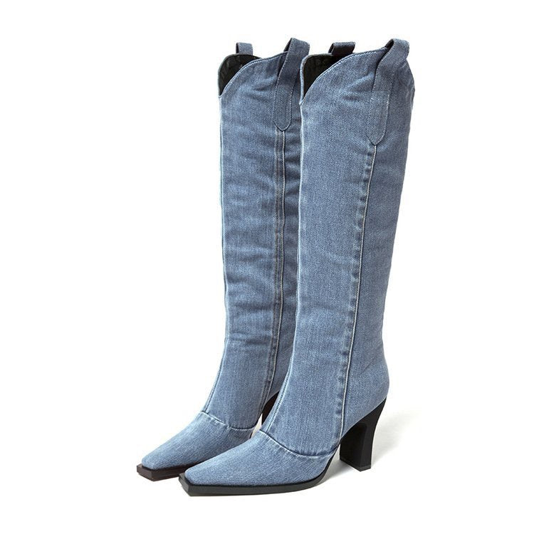 S-QFZ3272   Hot sale women's cowboy boots    -GYXZ