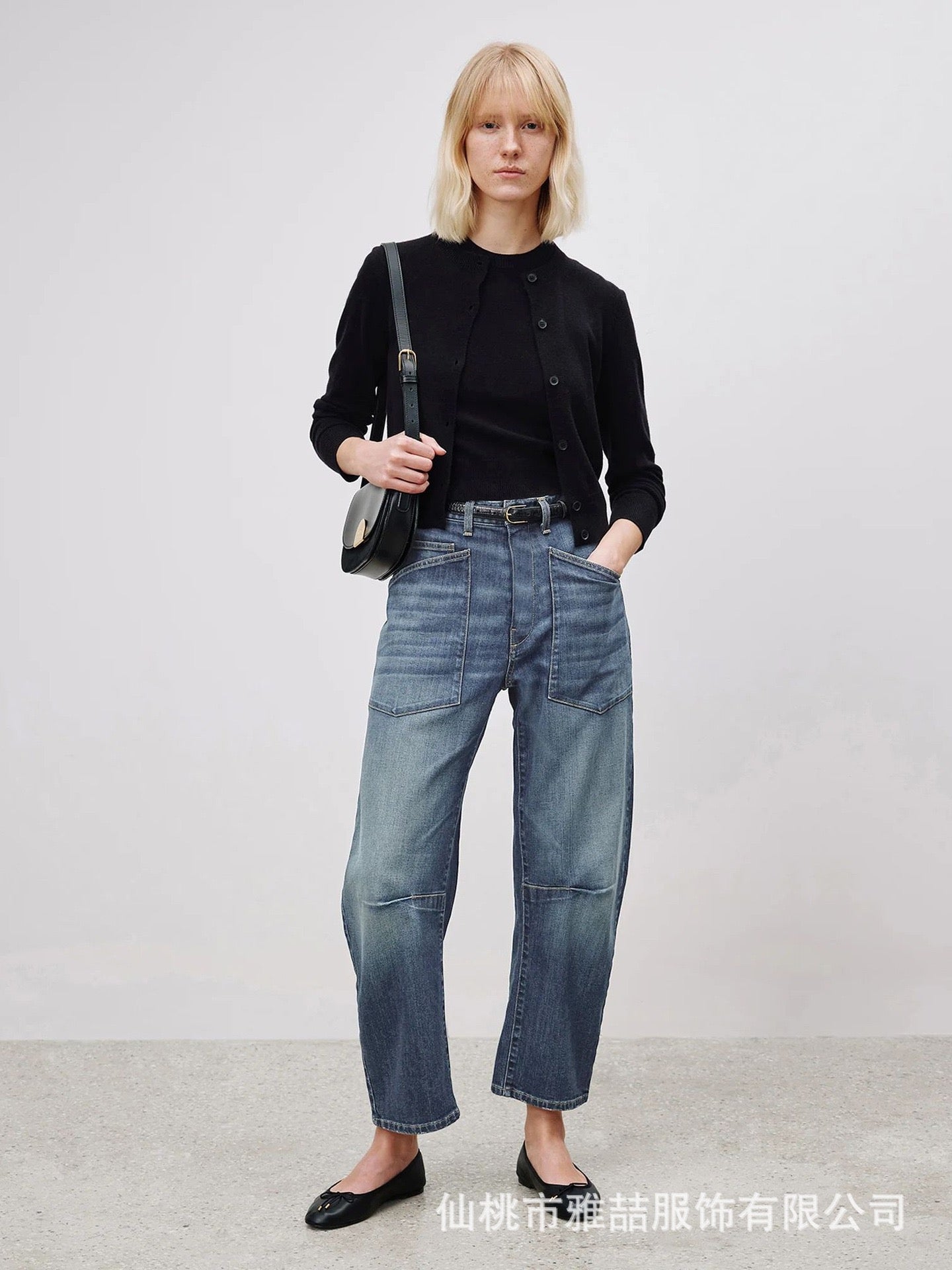 S-QFZ3375   Popular women's jeans   -GYYF