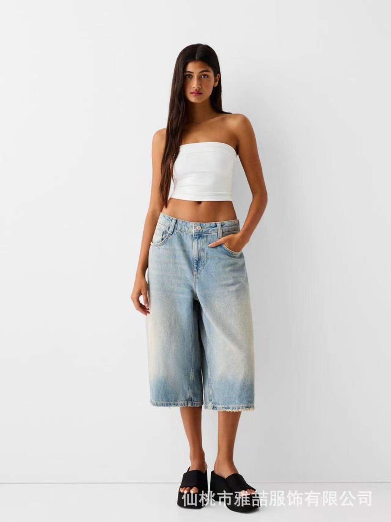 S-QFZ3376   Popular women's jeans   -GYYF