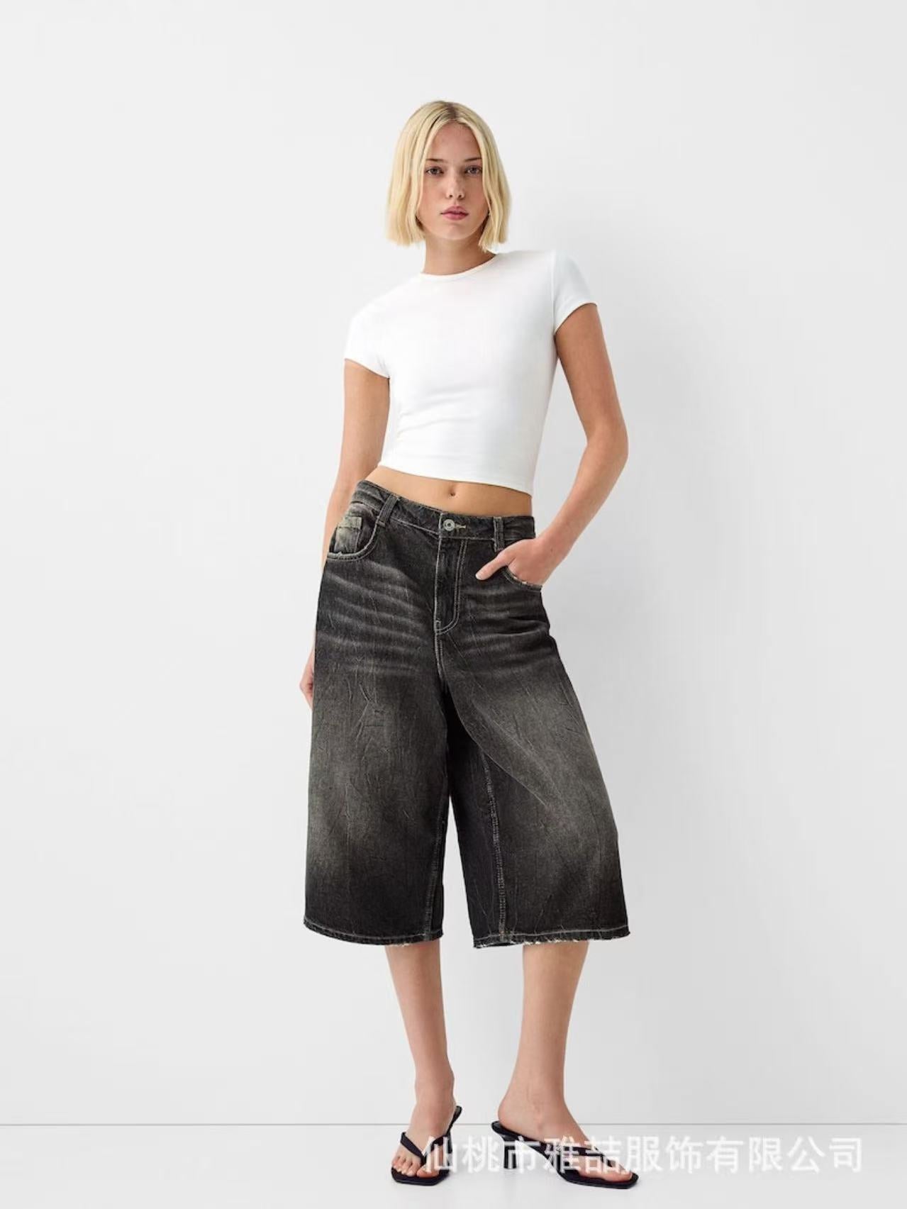 S-QFZ3376   Popular women's jeans   -GYYF