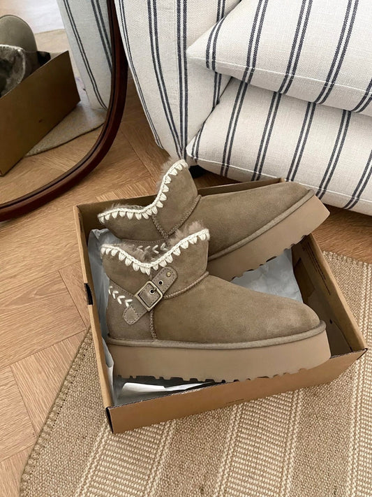 S-QFZ3532   Popular cotton shoes  -U