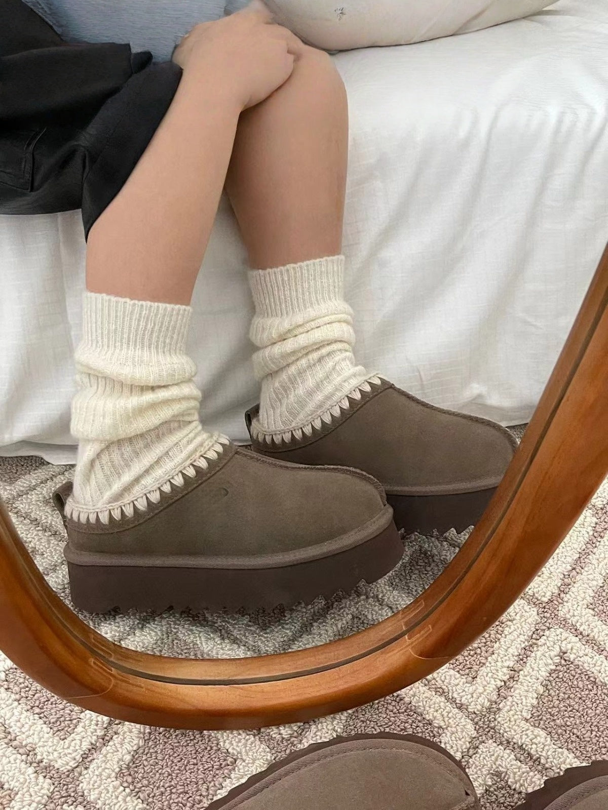 S-QFZ3599    Popular cotton shoes    -U