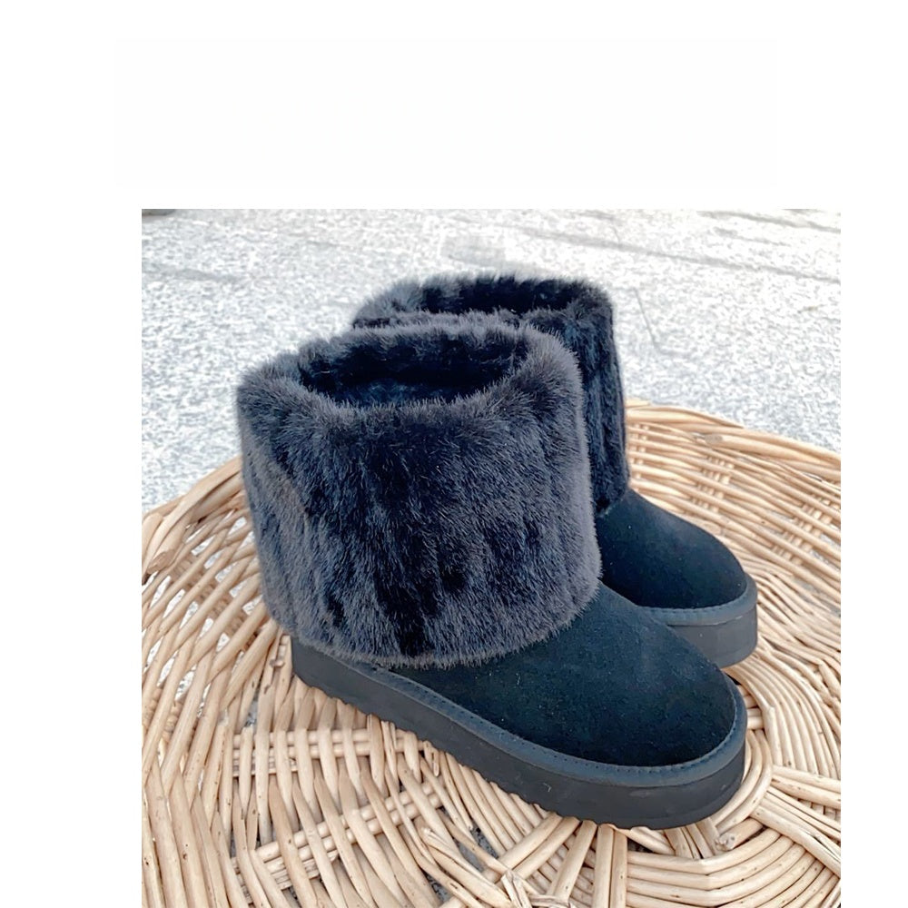 S-QFZ3496   Popular cotton shoes   -U