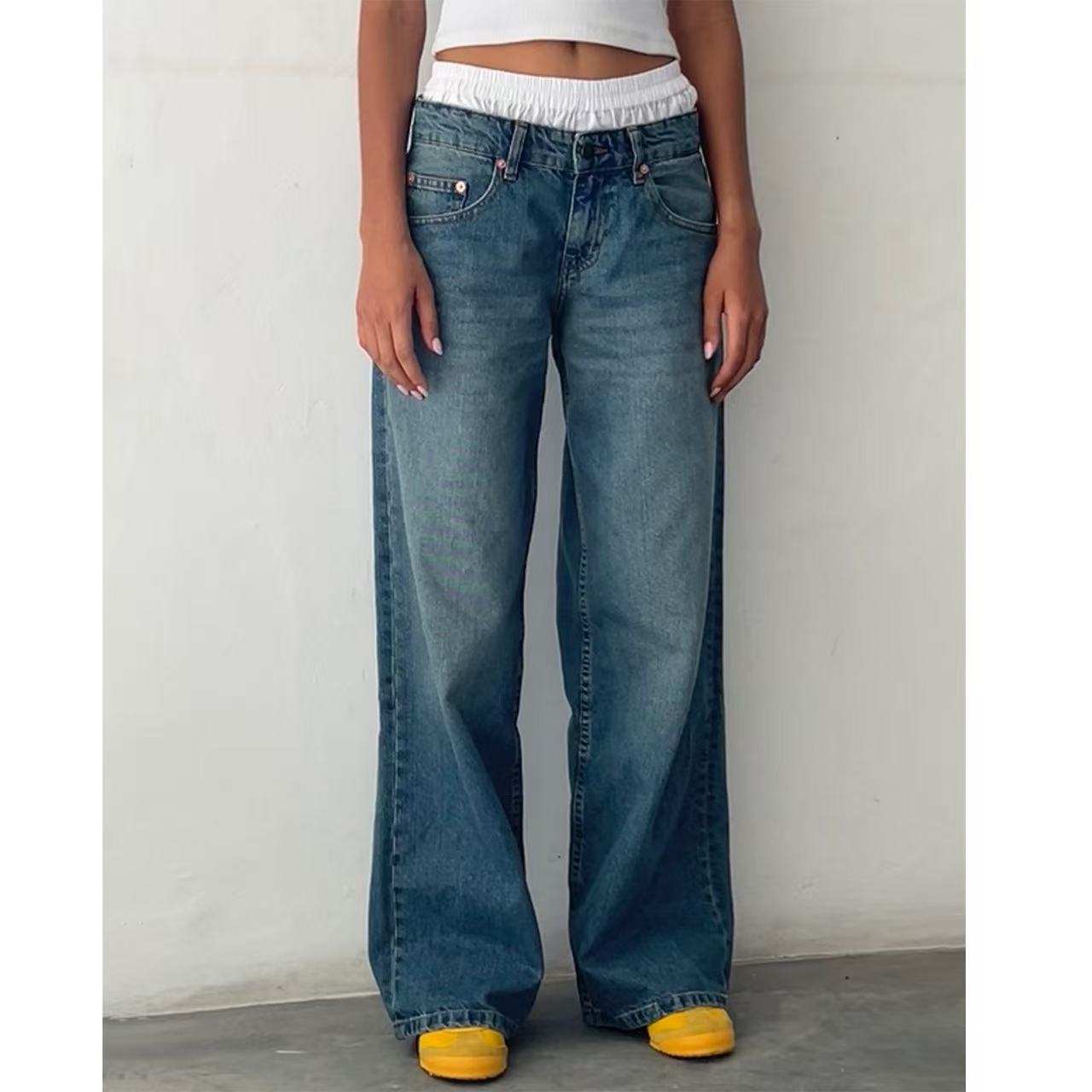 S-QFZ3573   Hot-selling jeans    -GYYF