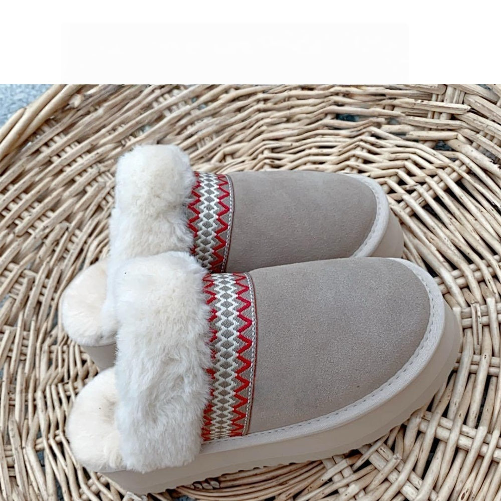 S-QFZ3494   Popular cotton shoes   -U