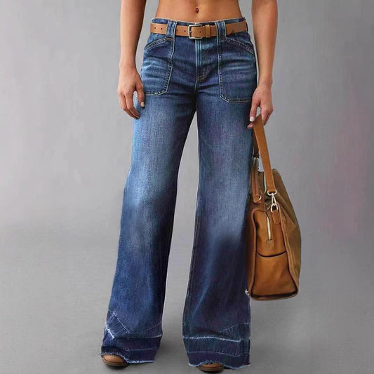 S-QFZ2335  Hot-selling women's jeans   -GYYF
