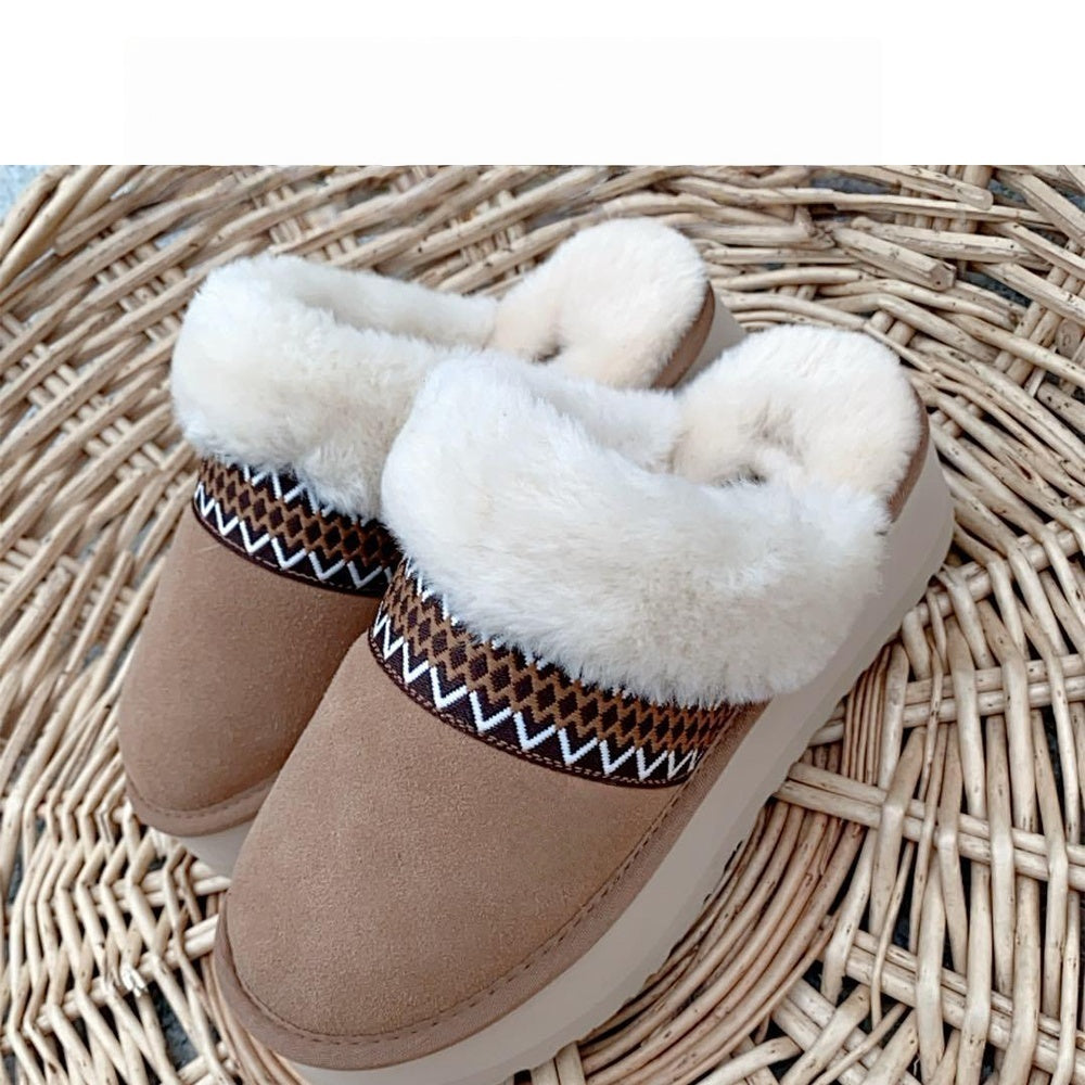 S-QFZ3494   Popular cotton shoes   -U